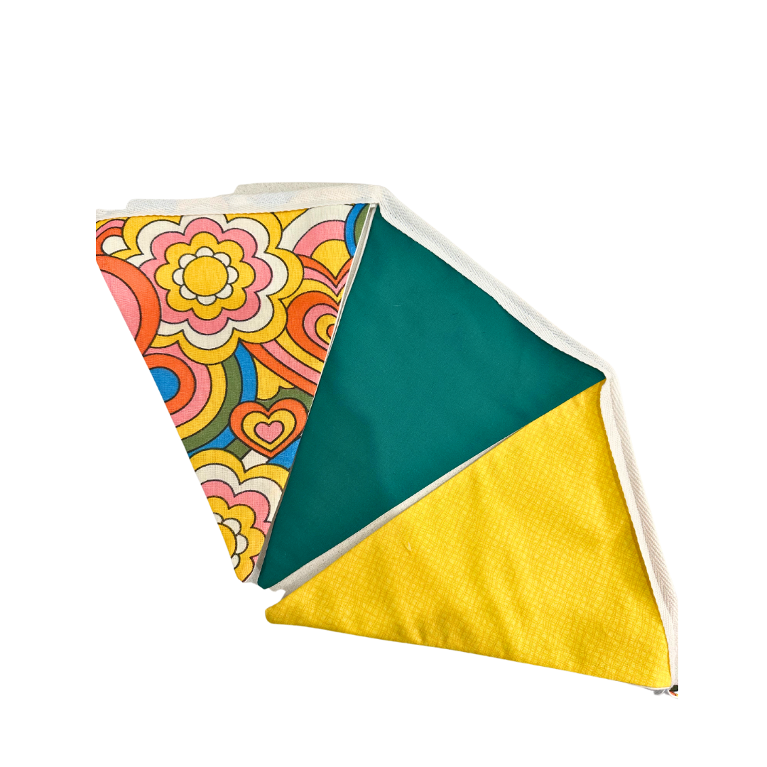 Retro Print Bunting