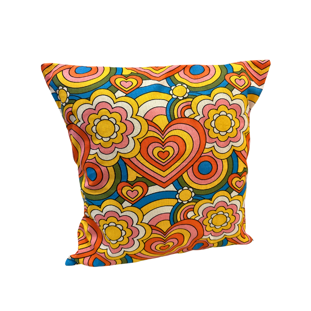 Retro Print Cushion