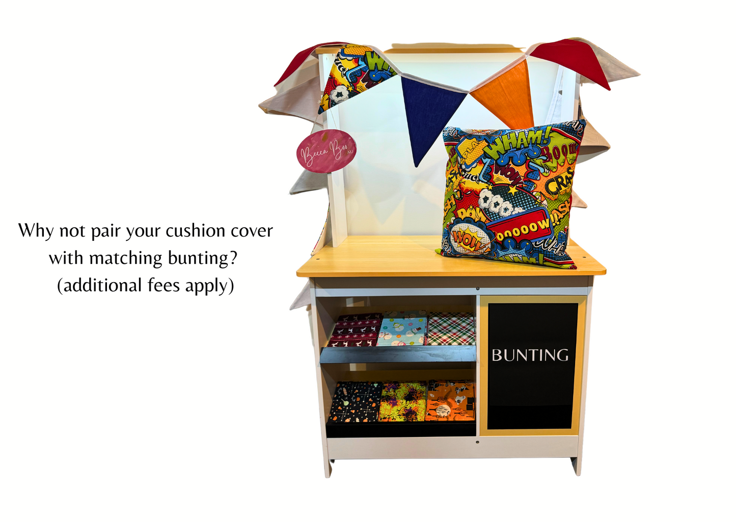 Cartoon Print Cushion