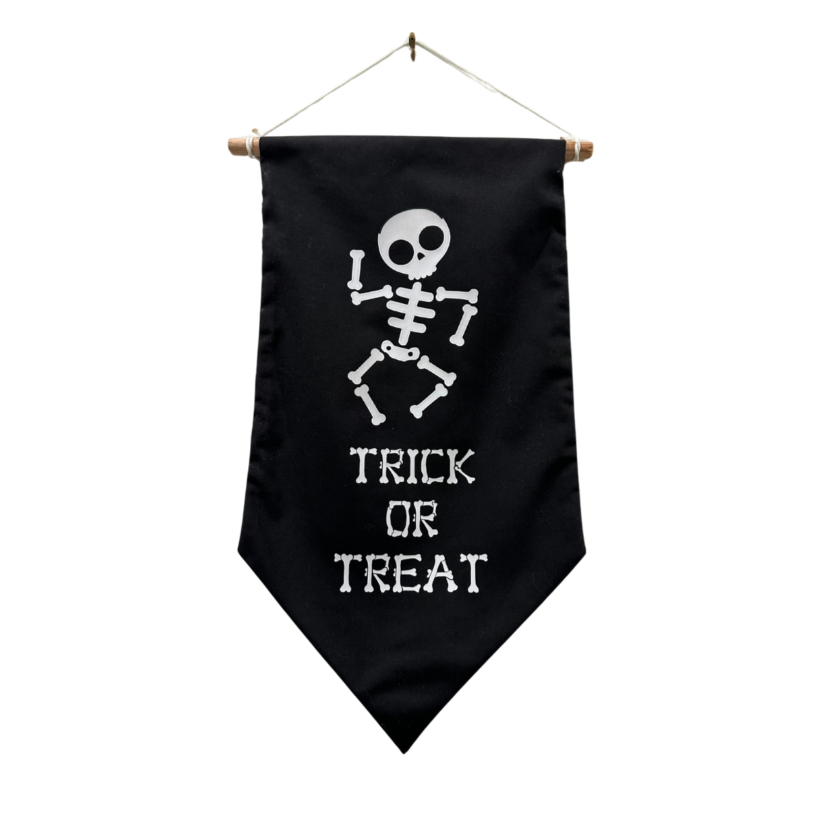 “Bones” Halloween Pennant