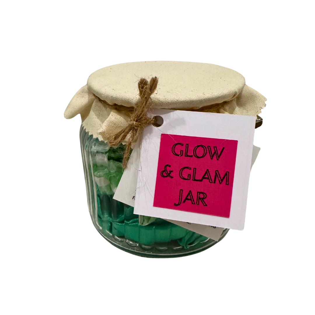Glow and Glam Jar (Green)