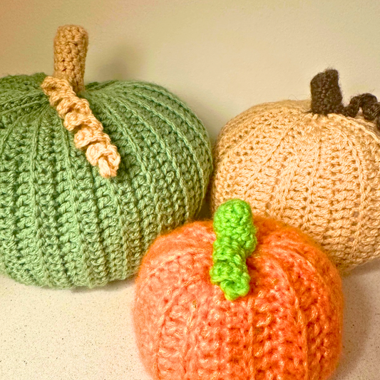 Crocheted Pumpkins