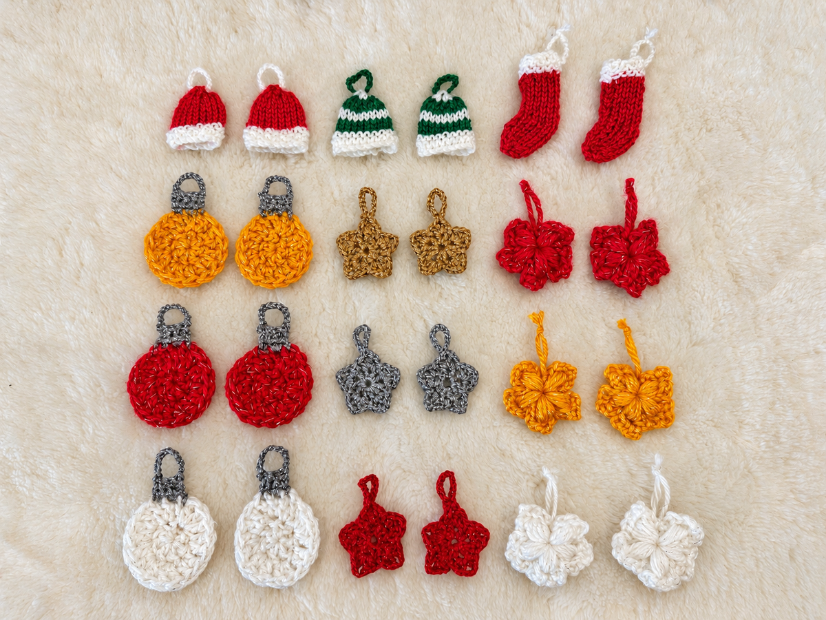 PRE-ORDER: Handmade Crochet Christmas Advent Calendar | Reusable Christmas Countdown Keepsake
